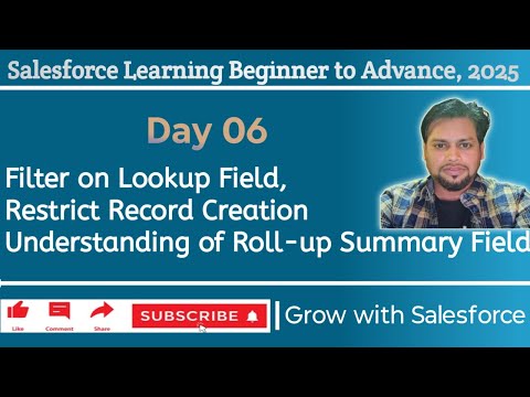Salesforce Admin Essentials | Roll-up Summary, Lookup Filters & Record Restrictions