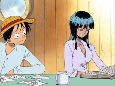 Luffy interested in a book | English DUB