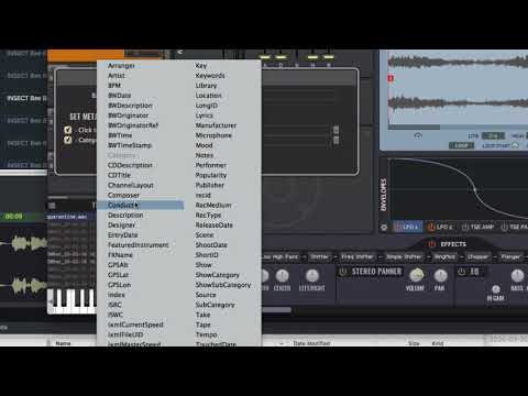 Radium Base Filename & Metadata