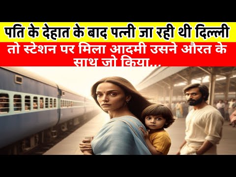 After the death of her husband, the wife was forced to go to Delhi, but then what happened in the...