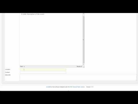 SGB Web Design - Joomla 1.7 - Add Event to JEvents