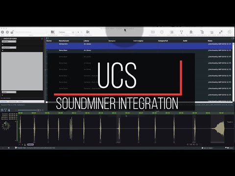 UCS - Soundminer Integration
