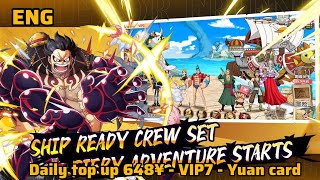 Era Of One Piece Private Server - Daily top up 648¥ - VIP 7 - Yuan card (X7Game)