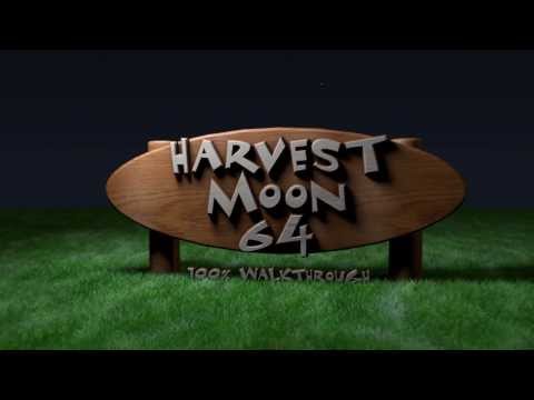 Harvest Moon 64 3D Intro Graphic