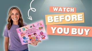 Hardcover Preschool Activity Workbook Review ✏️ Montessori Learning Activities for Kids Ages 3–5