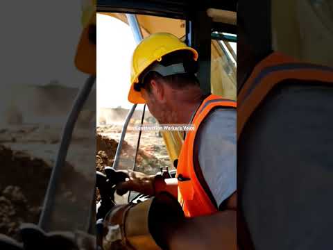 Inside the Excavator – Raw Construction ASMR 🔧🚜