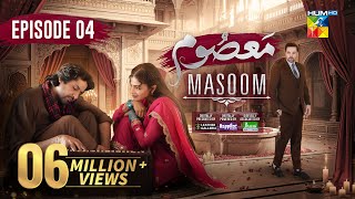 Masoom Episode 4 - [CC] - Imran Ashraf & Sonya Hussyn, Sponsors: Leather Galleria & Happilac Paints