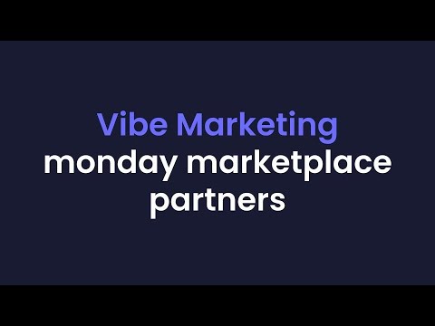 Vibe marketing webinar for marketplace partners