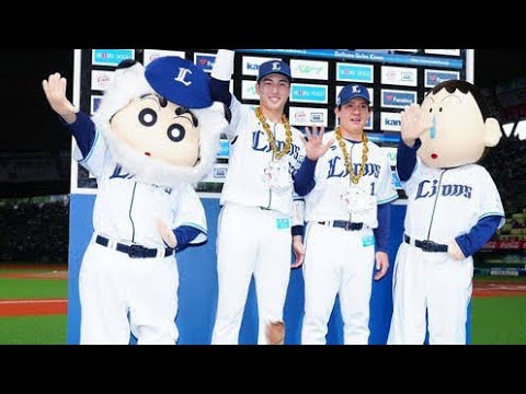 🥀🌹西武と「クレヨンしんちゃん」のコラボ　“所沢の父・ひろし”こと甲斐野が球団新記録樹立