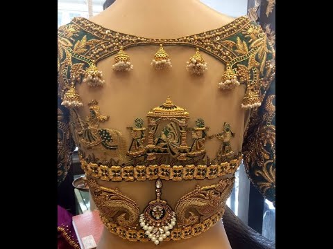 New Bridal Blouse ki design | Blouse neck designs | Latest blouse design | trending spot
