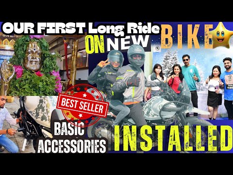 236 km Long Ride on NEW Himalayan 450|RIDING Jackets Shopping|Snow cityಗೆ ಹೋಗಿ ಈ ರೀತಿ ಯಾಮಾರಬೇಡಿ🤦‍♀️