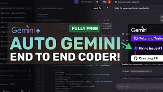 Auto-Gemini: This TASK-TO-PROJECT Coder is WHAT YOU NEED & IT'S FULLY FREE!