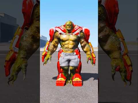 Abomination Stolen Iron Man's Hulkbuster Suit! Iron Man Take Revenge on Abomination! #shorts