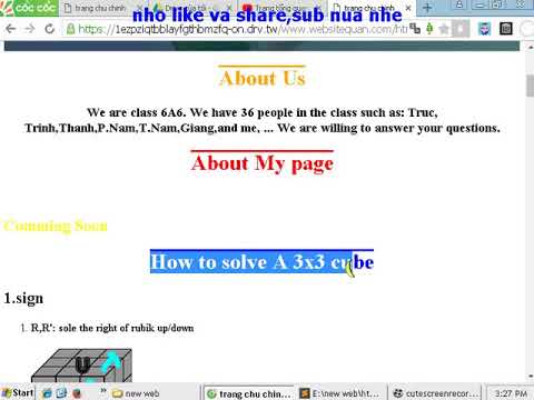 My new web in a host//new web #1