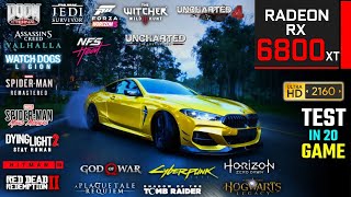 RX 6800 XT in 2025 (Test in 20 Games) 4K