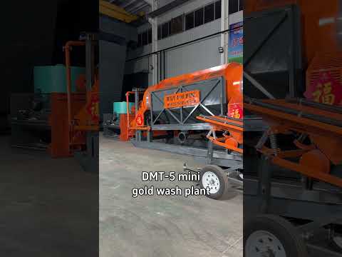 5 ton per hour mini gold wash plant