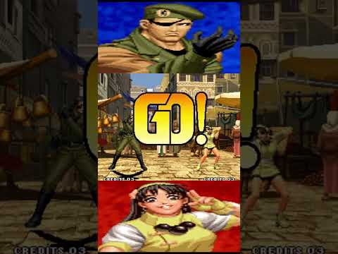🕹️Athena VS Heidern task Over  (KoF -98)  #athena #thekingoffighthers #arcade #Retrocoin