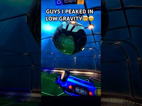 GUYS I PEAKED IN LOW GRAVITY🤯🤩🤩🤩 #rocketleague #rl #gaming #rocketleagueclips #freestyle #insane