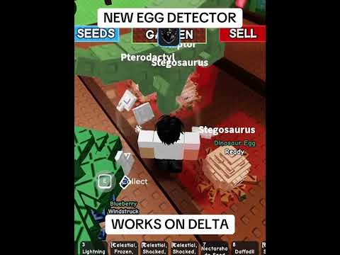 Detect Hidden Eggs Fast! ⚡ Grow a Garden OP Script! #growagarden #fyp #trending #roblox