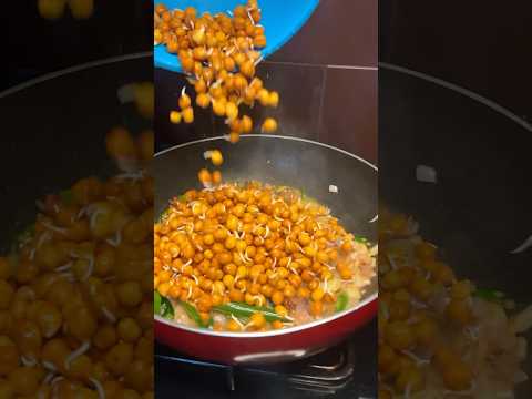 Easy & Tasty Black channa Usli / ಕಡಲೆಕಾಳು ಉಸ್ಲಿ #healthyfood #food #entertainment #trending #shorts