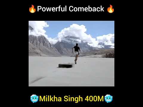 Powerful Comeback 🔥After Loss Milkha Singh #shortvideo #motivation #200M #indian