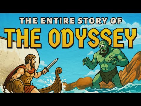 The ENTIRE Story of The Odyssey | Boring Greek Myths for Sleep