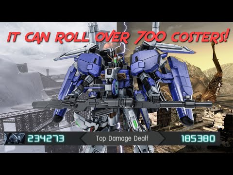 GBO2 Ex-S Gundam (Post-Buff): It can roll over 700 costers!