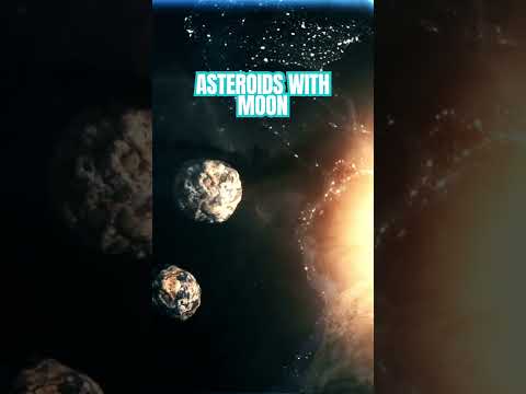 ASTEROIDS ALSO HAS MOONS!!! #universe #moon #sun #solar #asteroid #space #interesting #facts #shots