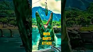 When the Mosasaurus Stole the Show 🦖 | Jurassic World’s Most Jaw-Dropping Scene! #movie