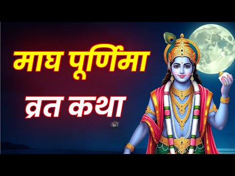 🔱 माघ पूर्णिमा व्रत कथा 2025 | Magh Purnima Vrat Katha | माघ पूर्णिमा की पूजा विधि व महत्त्व 🔱