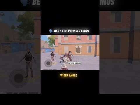 Best Tpp View In Bgmi For Headshot🔥l Best Tpp View For Close Range ll Pubg / Bgmi