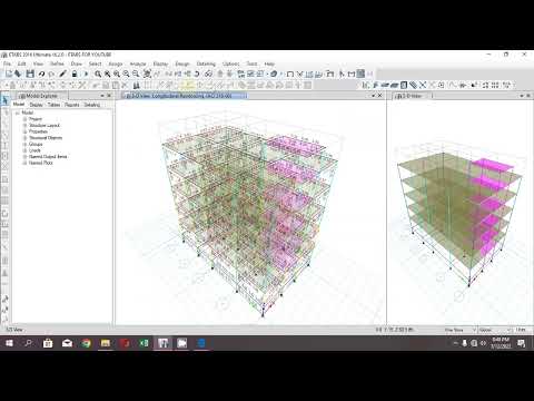 R-8) ETABS Design Checks; Rebar ratio, Irregularity, Drift - Building Design - Civil Engineering
