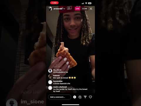 Cheromani tries canes for the first time