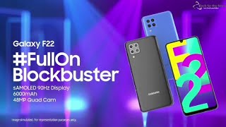 Samsung Galaxy F22: From fine to fantastic with Ful lOn Blockbuster | Official Teaser