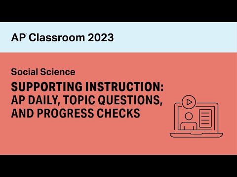 Supporting Instruction for Social Science
