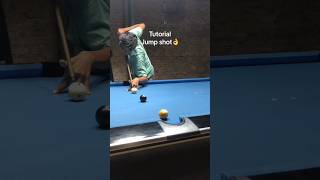 Toturial Jump Shot Billiard 😎 #shorts