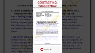IGNOU BCOC-135 ASSIGNMENT October 2024 #ignousolvedassignment2024 #ignou #ignouassignment