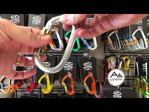 CT Oval Steel Triple Lock Carabiner