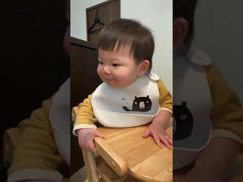 離乳食を食べる！【20250129】