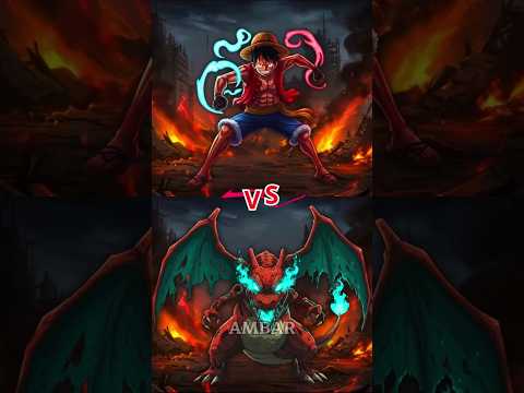 Monkey D. Luffy vs Zombie Blastoise, Gyarados, Snorlax... #pokemon #onepiece #battle #shorts #luffy