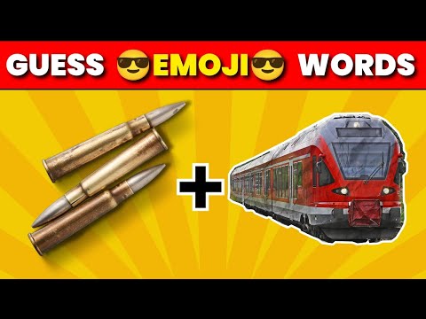 📱✨ Only Smart People Can Guess These Emoji Words! 😲🎯🔍 Emoji Word Quiz | Can You Guess All Correctly?