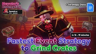 FASTEST Event Strategy for Showtime & Christmas Crates Grind | TDS