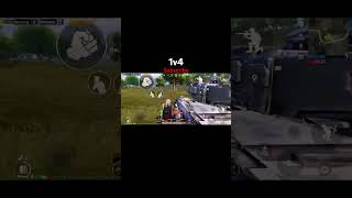 1v4 #gameglitch #pubgmobile #pubg #battleroyalegame #bgmi #mobilegame #gaming