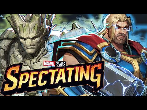 I Spectated A Plat Thor and Groot | Marvel Rivals Spectating