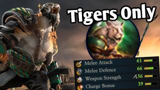 Can You Conquer The World With Just Tigers? Totalwar Warhammer 3
