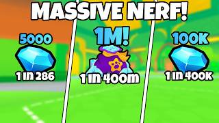 They've nerfed the gems method in pet simulator.. (St Patricks)