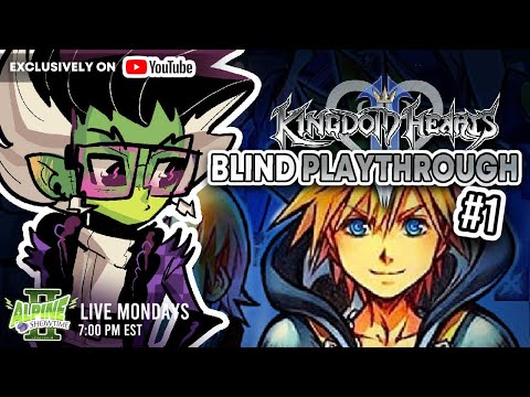 Playing Kingdom Hearts 2 for the first time ever [Blind Playthrough]  - [⚡Frankenstein VTuber⚡]