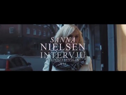 Sanna Nielsen - Inför finalen av Melodifestivalen 2014