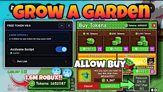 [🎁TOKEN] Grow A Garden Script Updated Infinite Trade Tokens !! Allow to buy pets v2.0|| Roblox