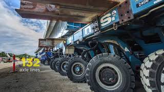 #Howwedoit How we used SPMTs to place a 3000T bridge in Australia